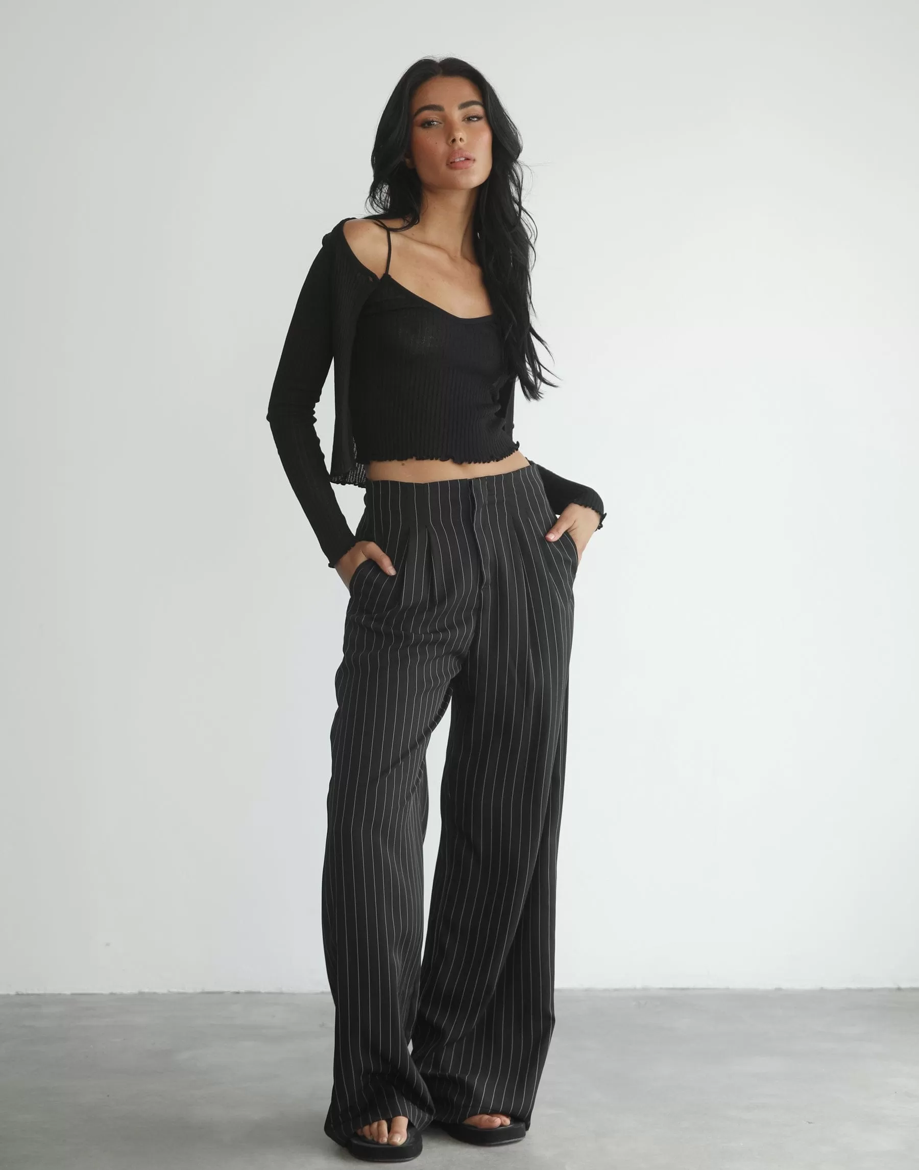 Kodie Two Piece Top (Black)