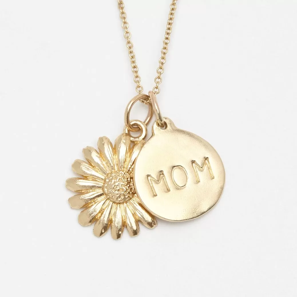 Large Montauk Daisy Flower Charm