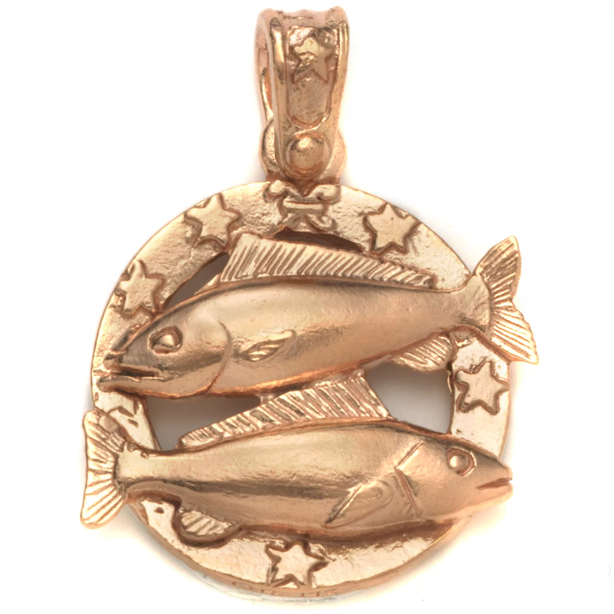 Large Pisces Zodiac Charm