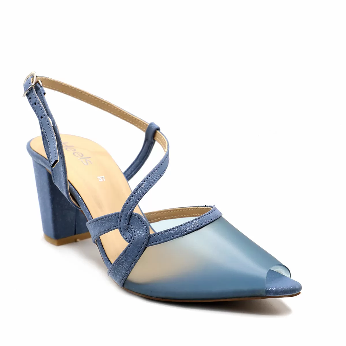 Light Blue Formal Sling Back 085442