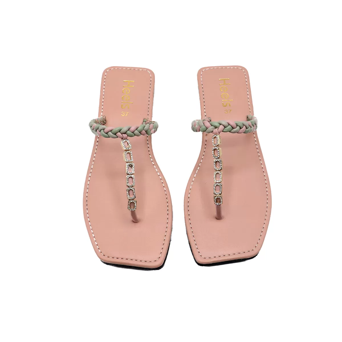 Light Pink Casual Chappal L00000011