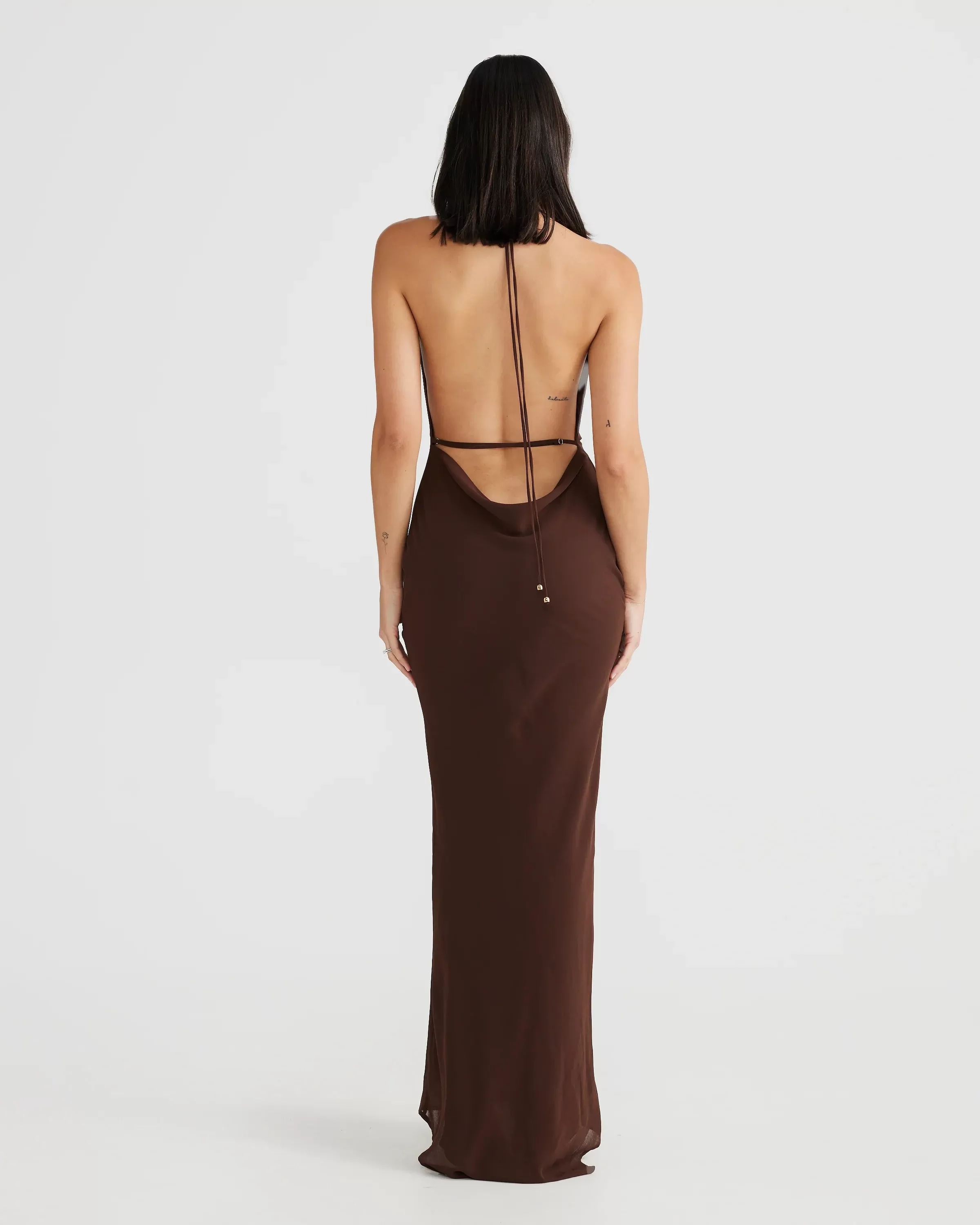 Lopez Dress - Brown