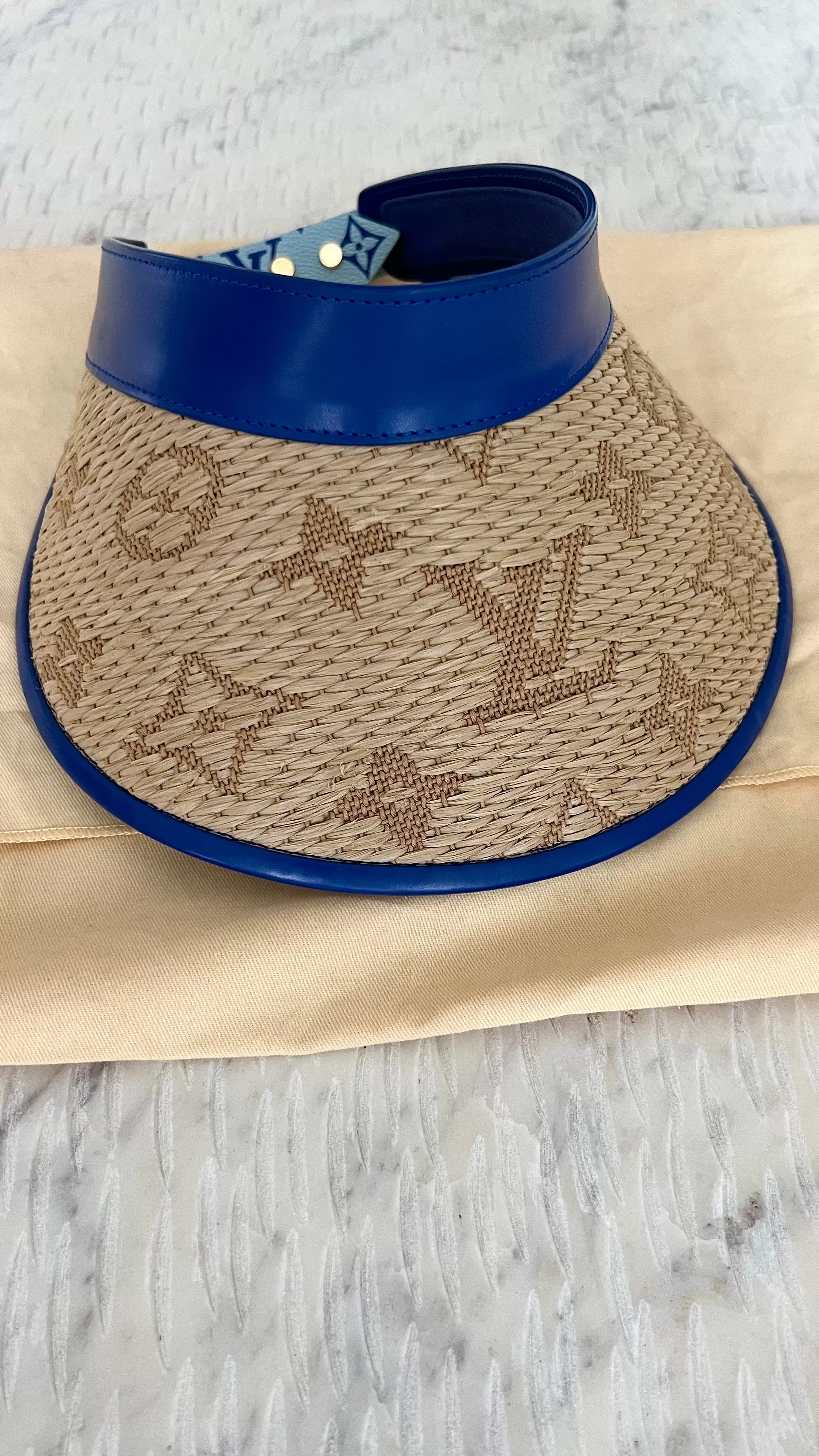 Louis Vuitton Raffia Visor