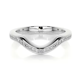 Lucy Lab Grown Diamond Wedding Ring   (0.30 Carat) -18K White Gold