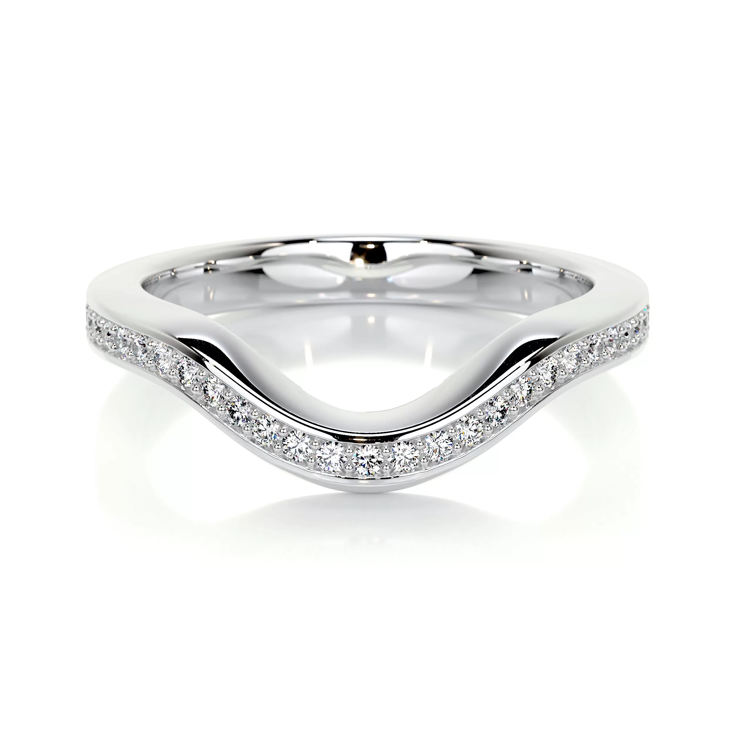 Lucy Lab Grown Diamond Wedding Ring   (0.30 Carat) -18K White Gold