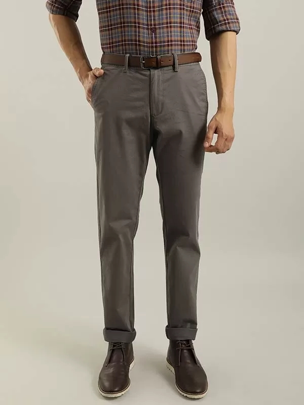 Men Brooklyn Fit Cotton Stretch Trouser