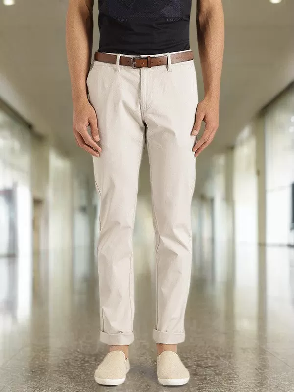 Men Brooklyn Fit Cotton Stretch Trouser