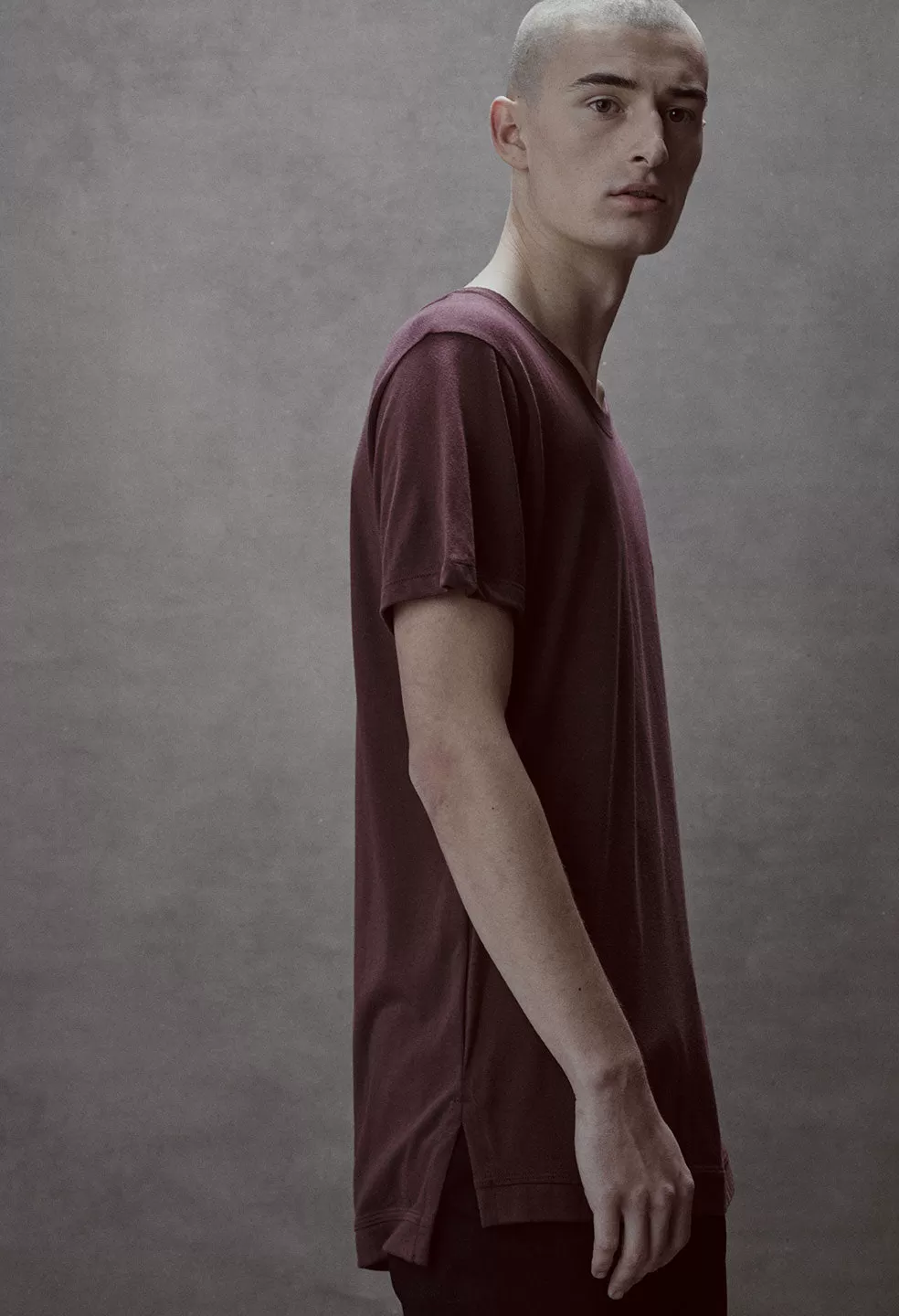 Mercer Tee / Maroon