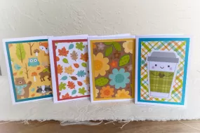 Mini cards (warm autumn)