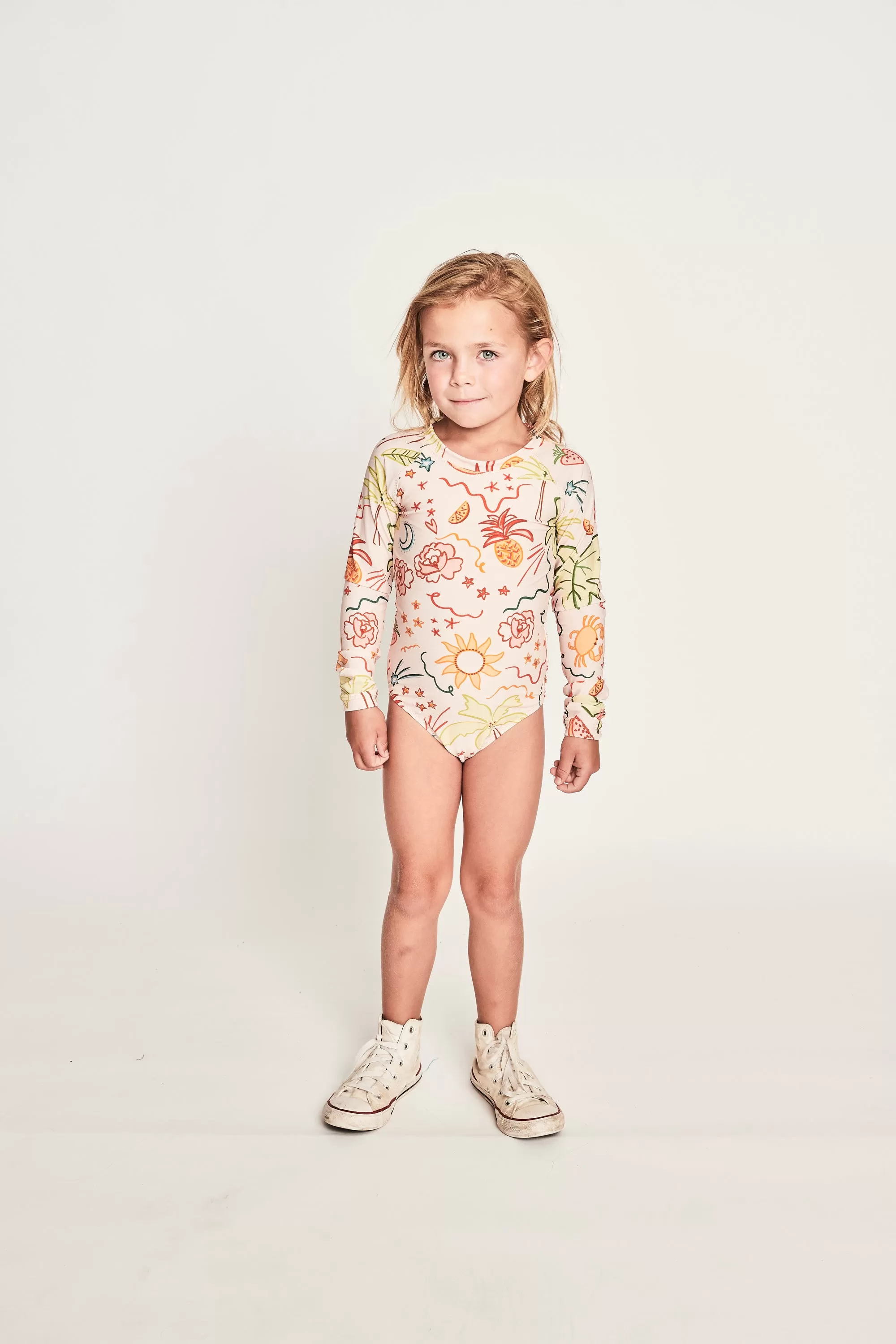 Missie Munster Summer Paddlesuit - Tropical Sand