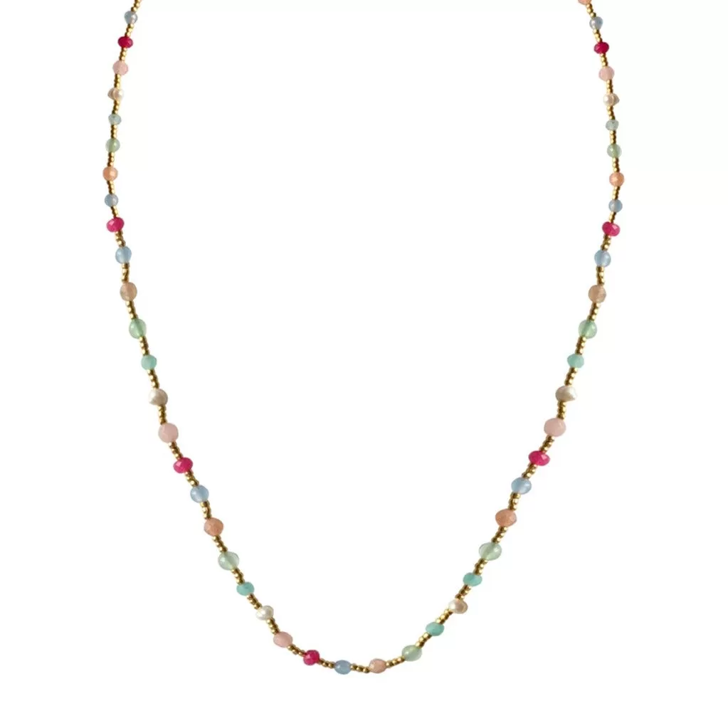 NECKLACE ROUND MULTI SUMMER