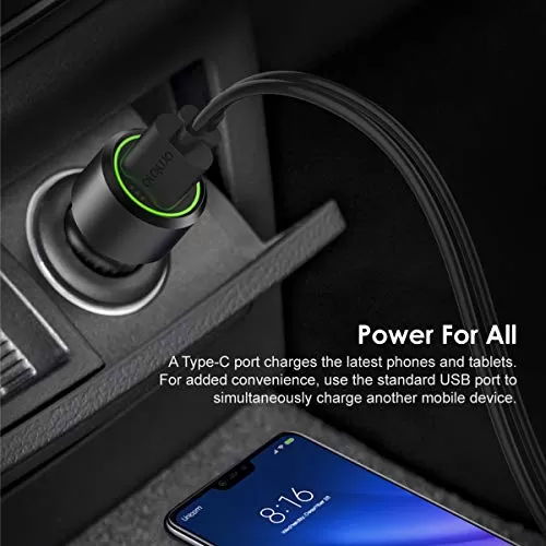 oraimo Bullet-PD 36W PD & QC3.0 Fast Charging Car Charger