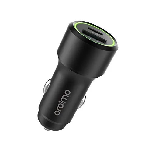 oraimo Bullet-PD 36W PD & QC3.0 Fast Charging Car Charger