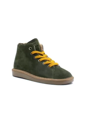 PAN CHIC Stivaletto Pelo Bimbo Military Green Yellow P01K007-00462032