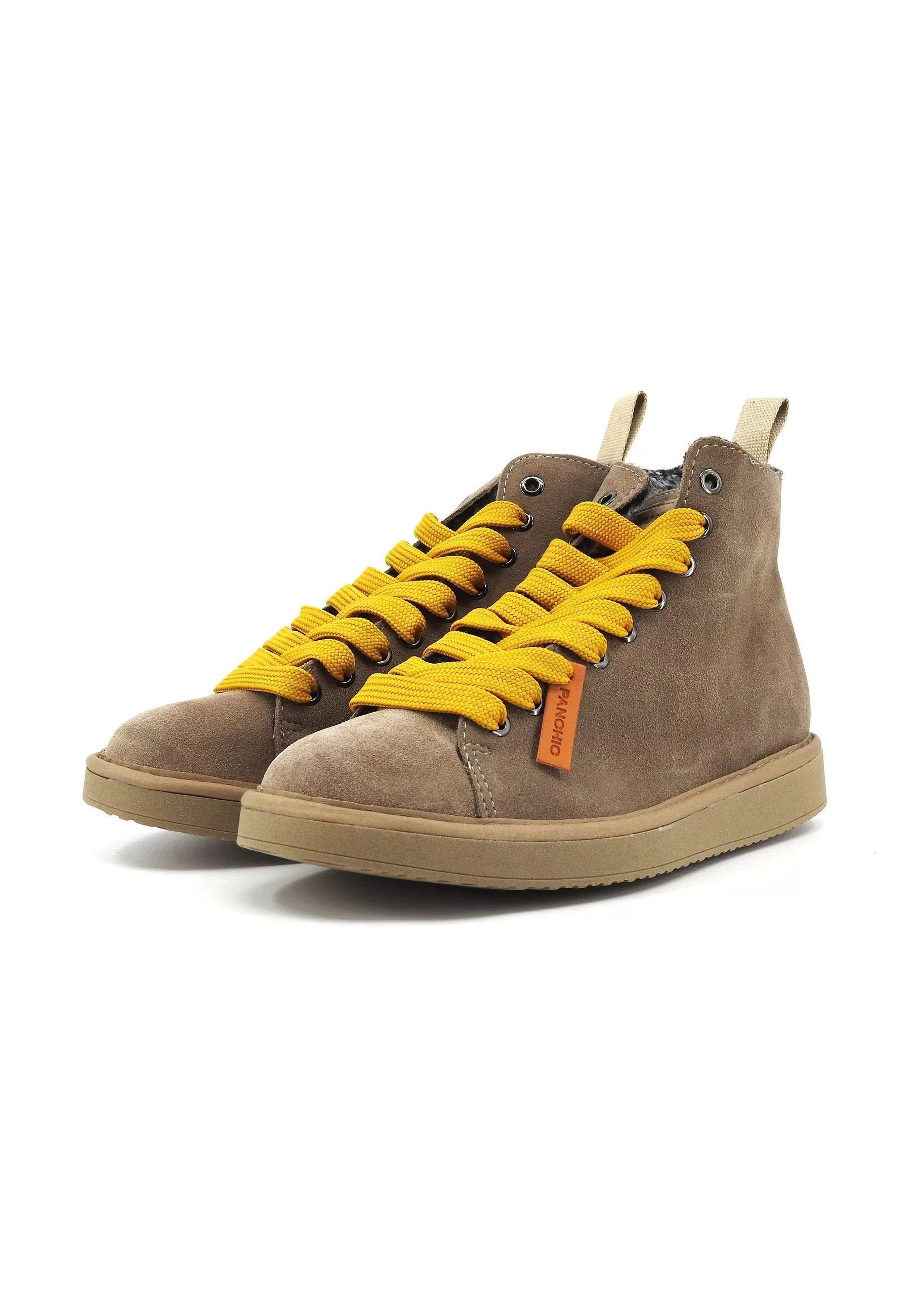 PAN CHIC Stivaletto Pelo Donna Walnut Yellow P01W007-00332051