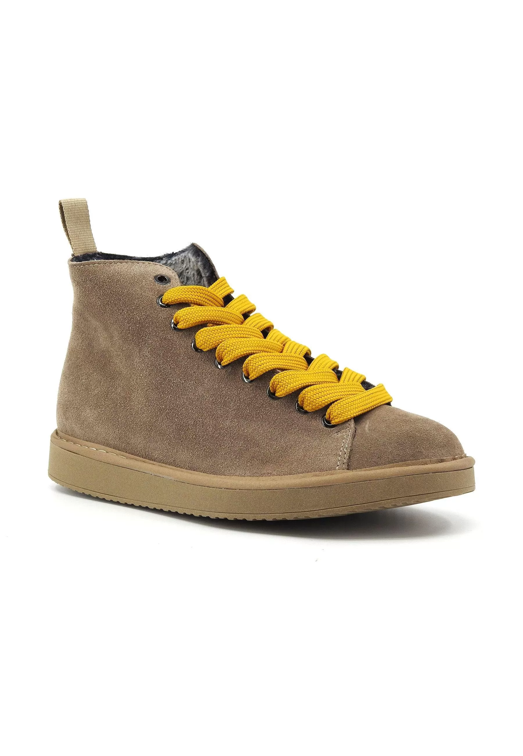 PAN CHIC Stivaletto Pelo Donna Walnut Yellow P01W007-00332051