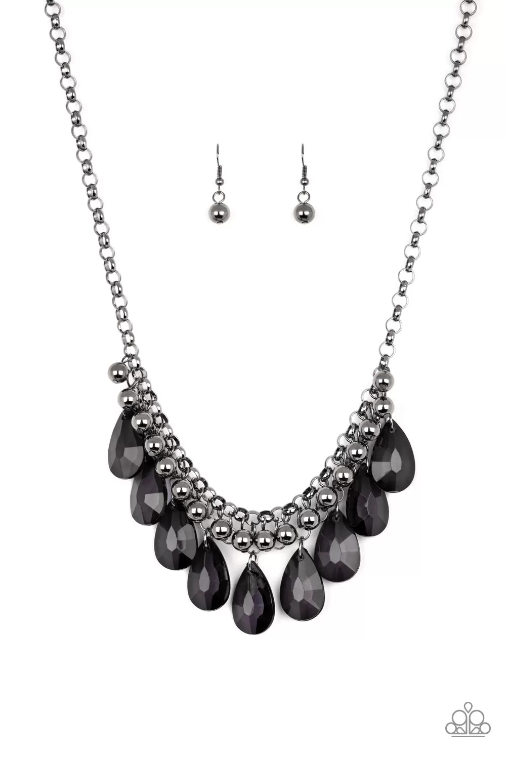 Paparazzi Fashionista Flair - Black Necklace