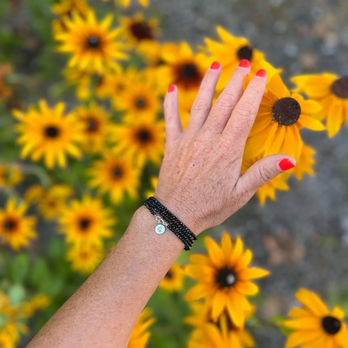 Paw Prints of Love Wrap Bracelet