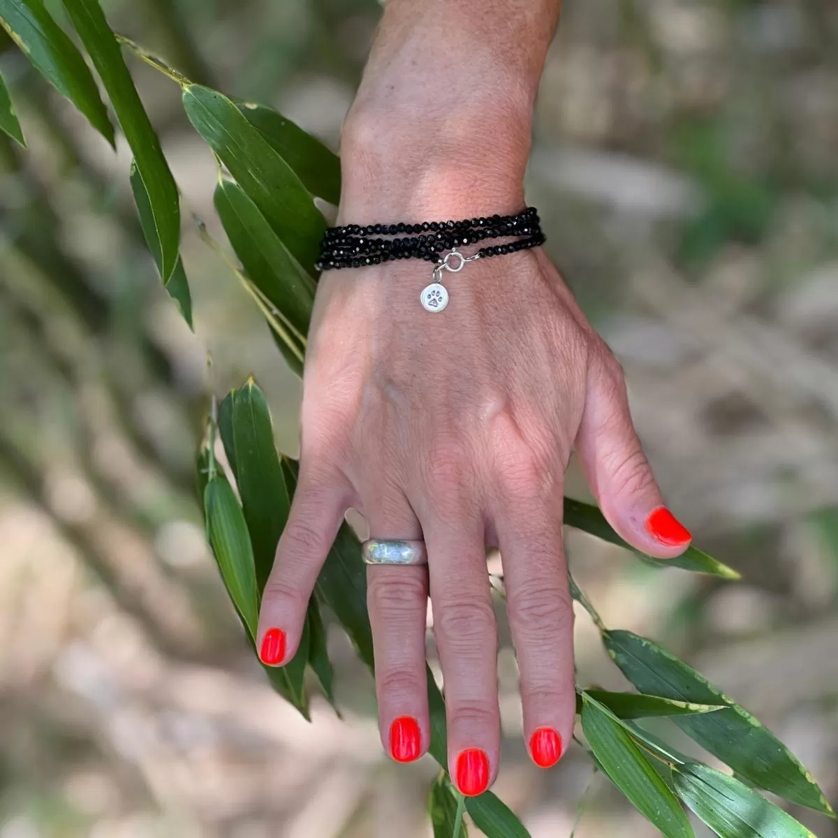 Paw Prints of Love Wrap Bracelet