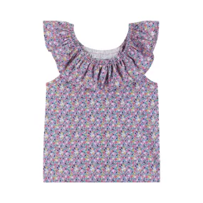 Ruffle Top| Floral Print