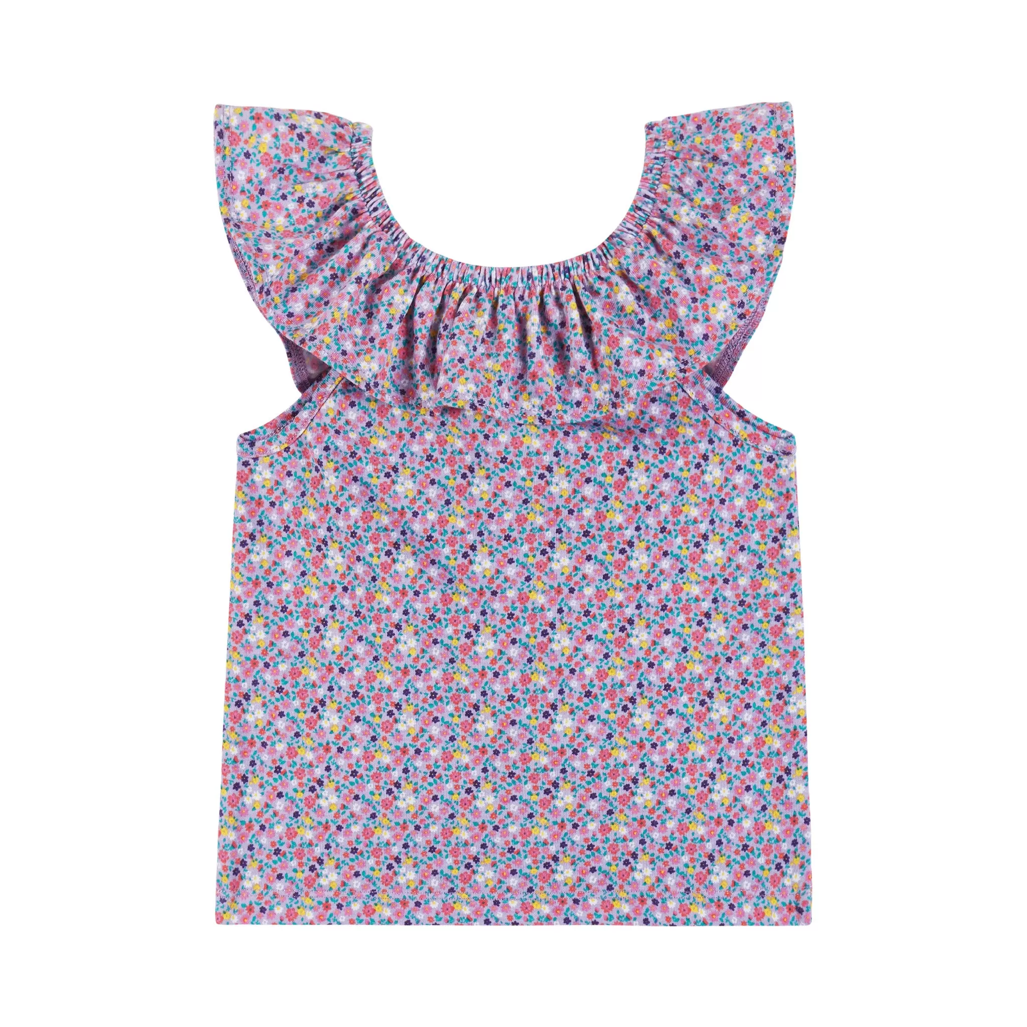 Ruffle Top| Floral Print