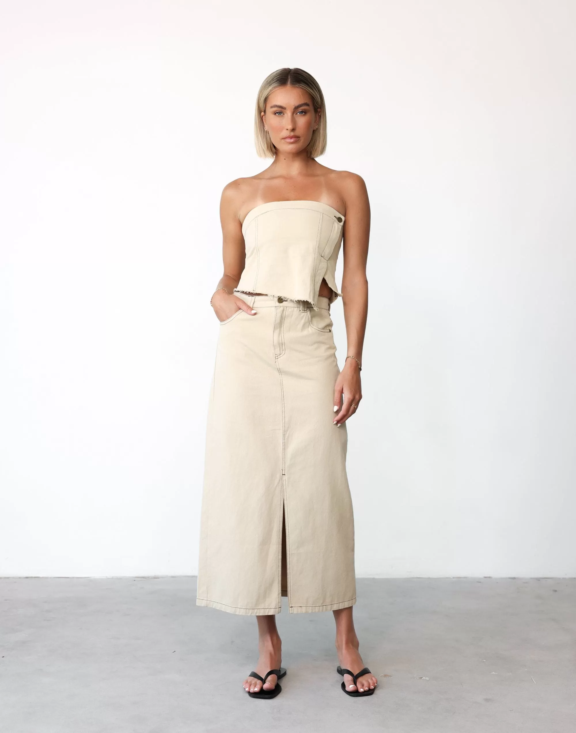 Shrina Top (Beige)