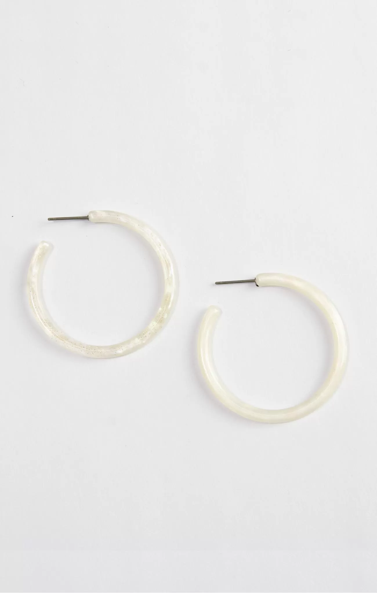 Skinny Autumn Acetate Hoops