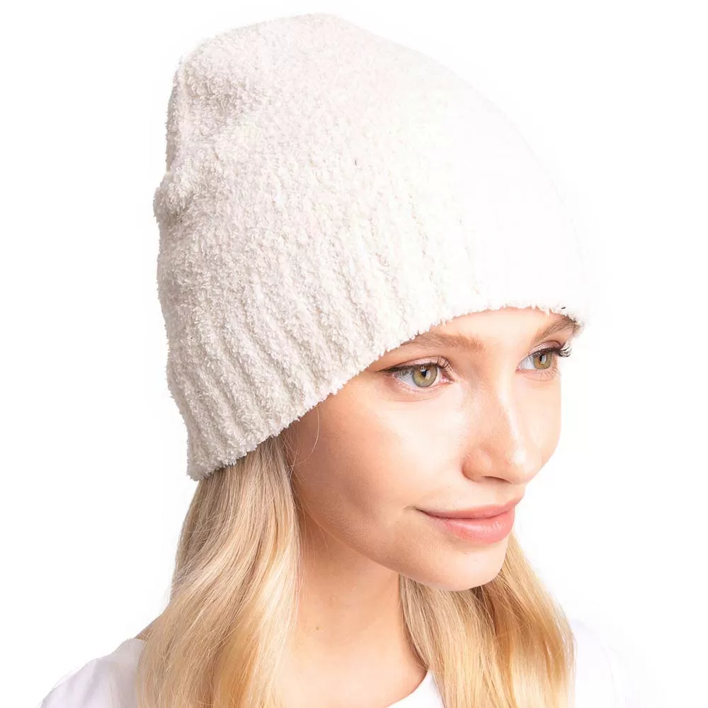 Solid Knit Beanie Hat