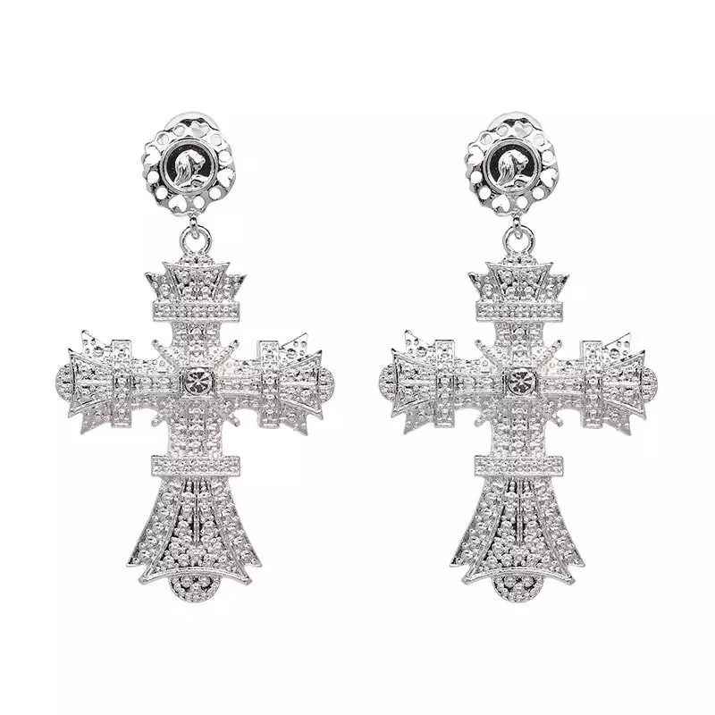 Sovereign Cross Earring Collection - 8 STYLES!