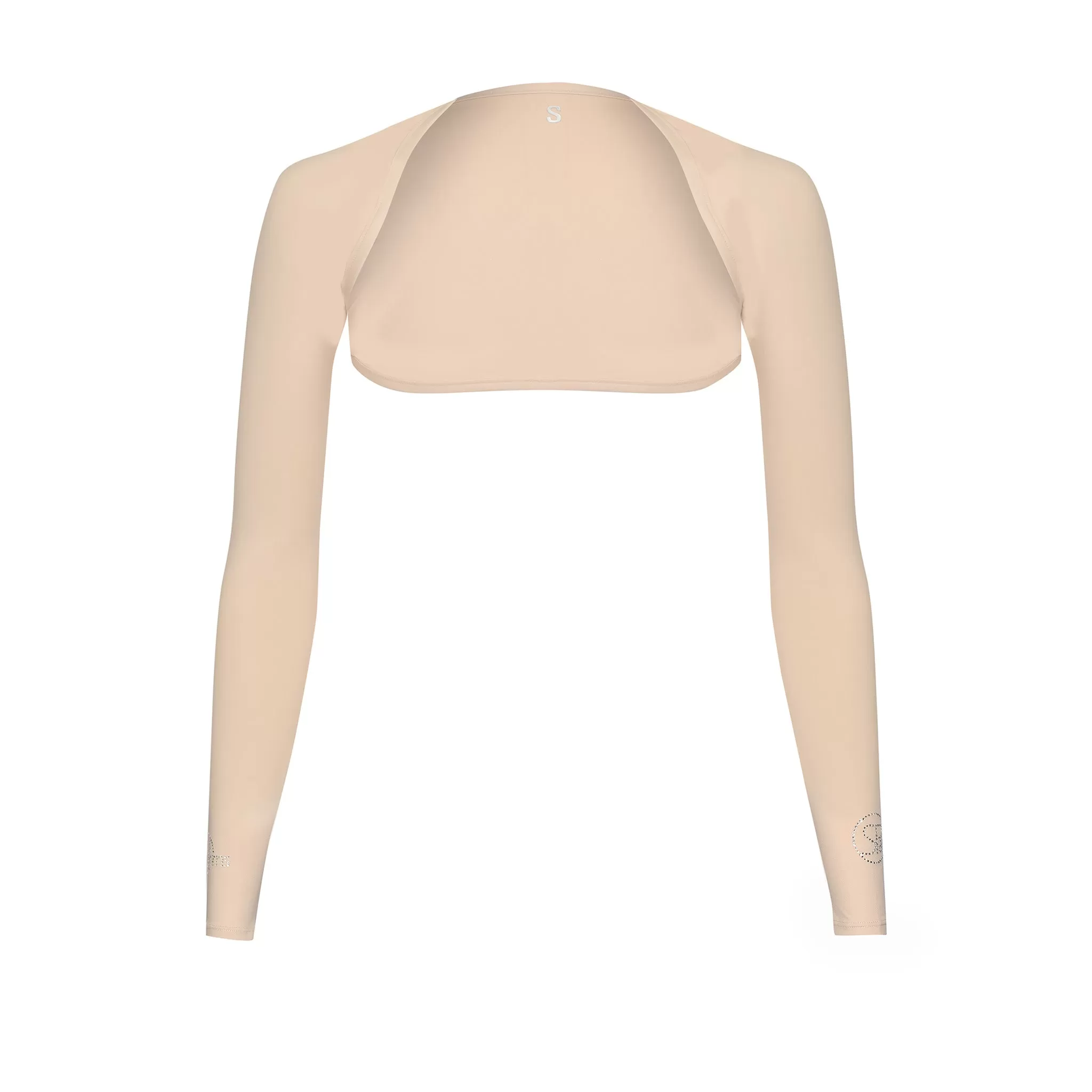 SP Arms - Shoulder Wrap (UV Sleeves) - Crystal logo [Beige]