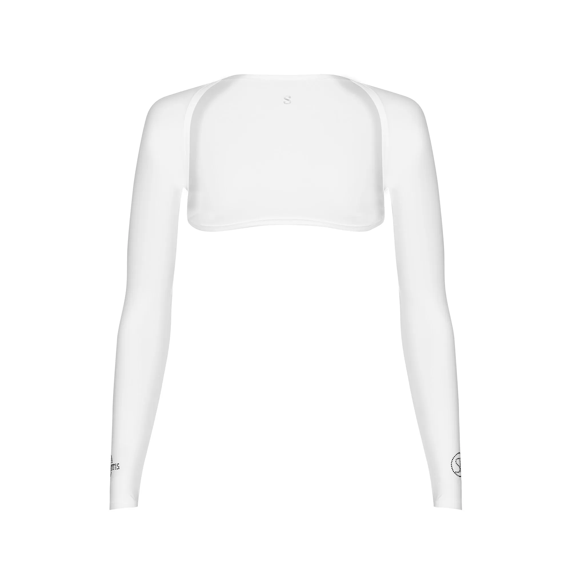 SP Arms - Shoulder Wrap (UV sleeves) - Crystal logo [White Shawl]