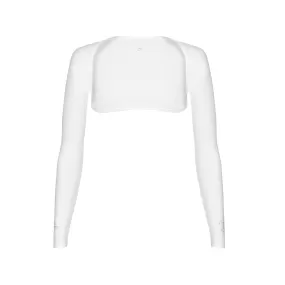 SP Arms - Shoulder Wrap (UV sleeves) - Crystal logo [White Shawl]