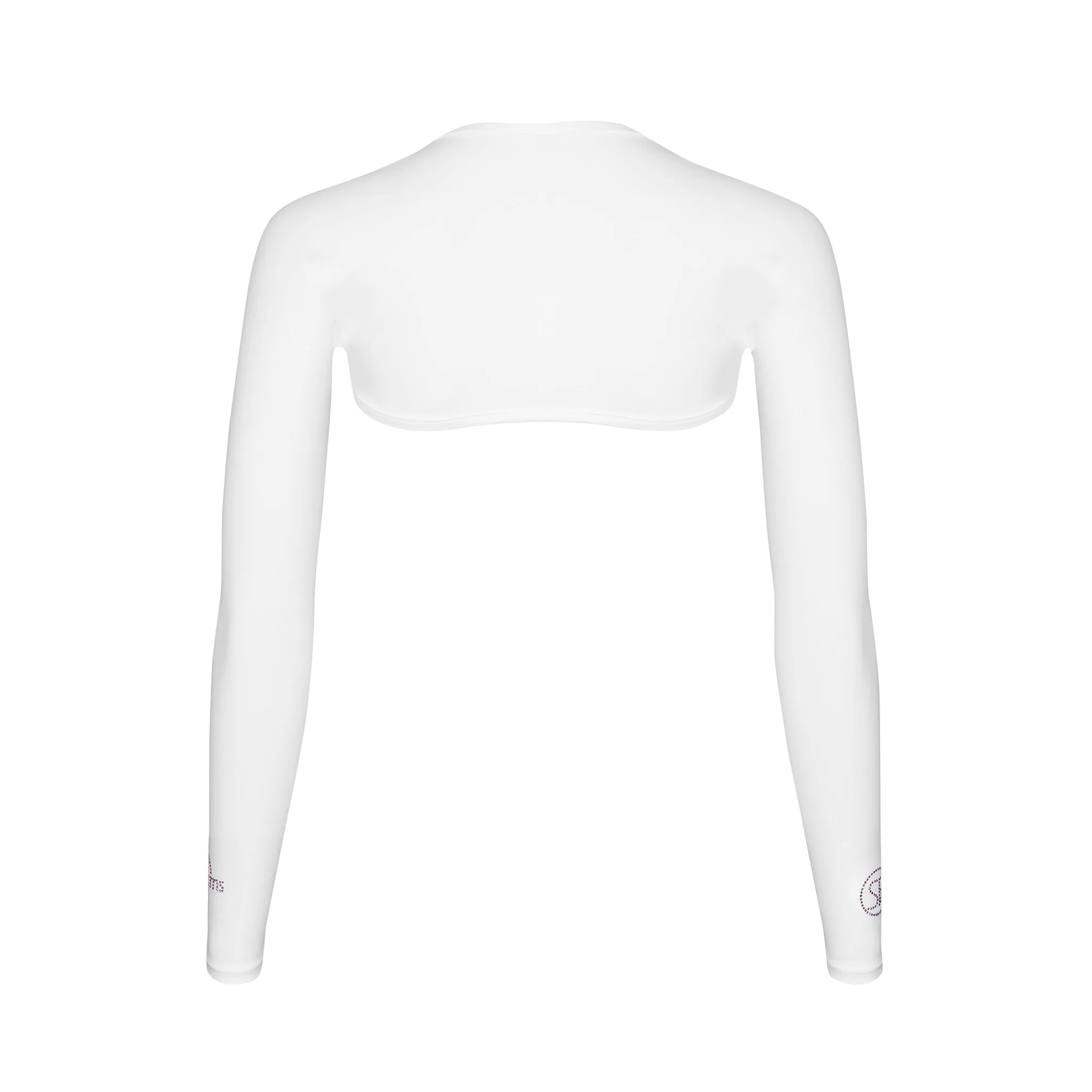 SP Arms - Shoulder Wrap (UV sleeves) - Crystal logo [White Shawl]