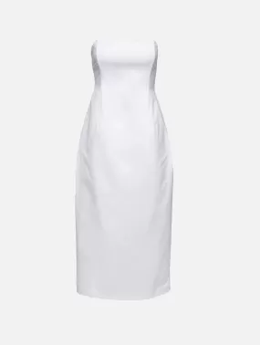 Strapless Midi Dress