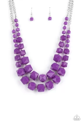 Summer Excursion Purple-Necklace