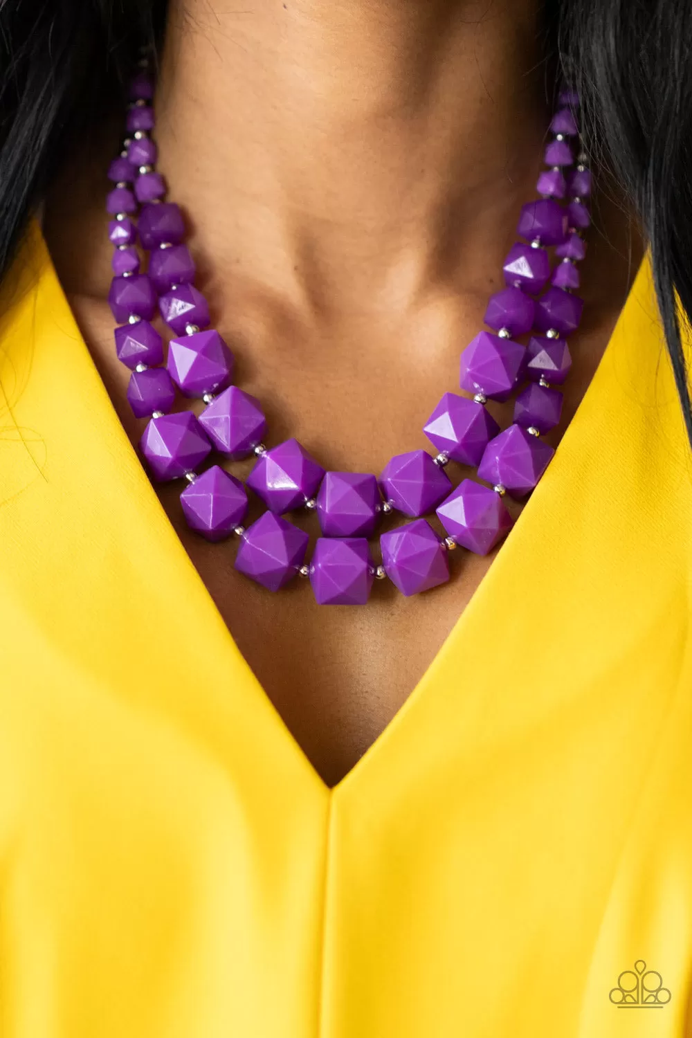 Summer Excursion Purple-Necklace