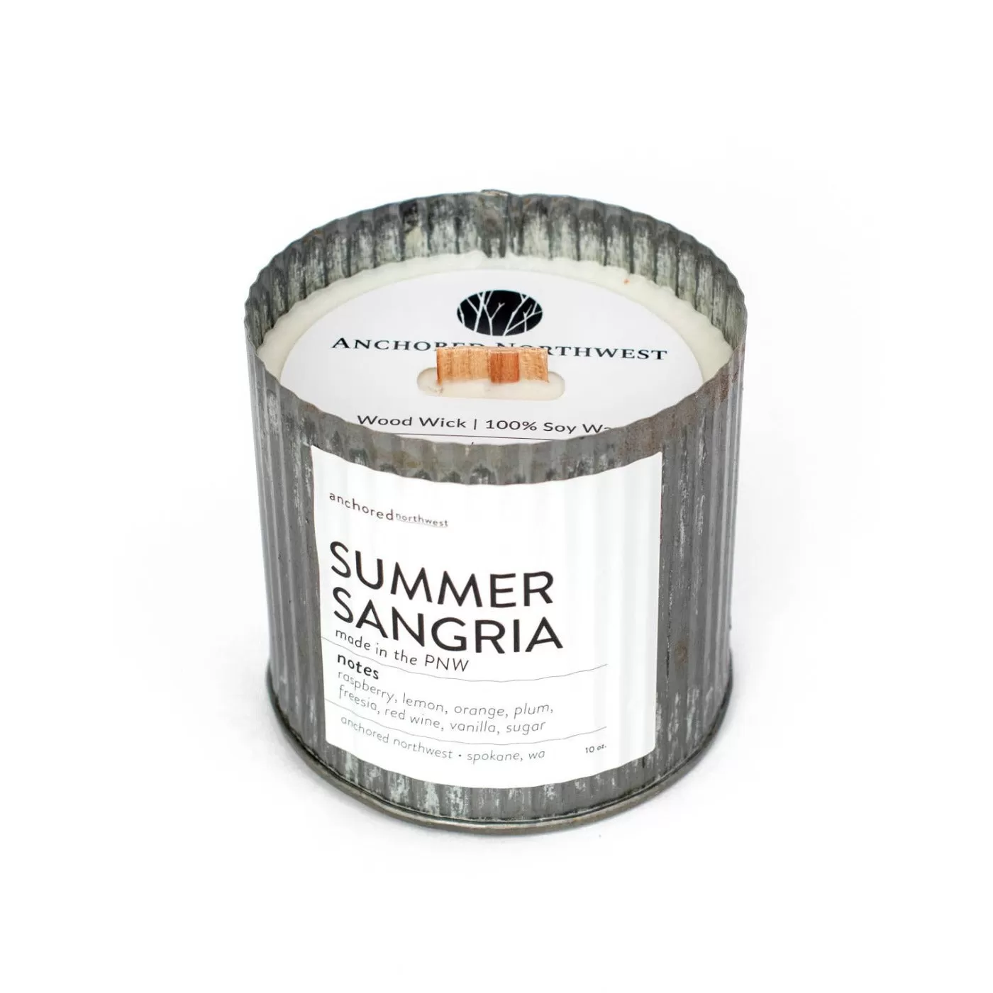 Summer Sangria Rustic Vintage Candle