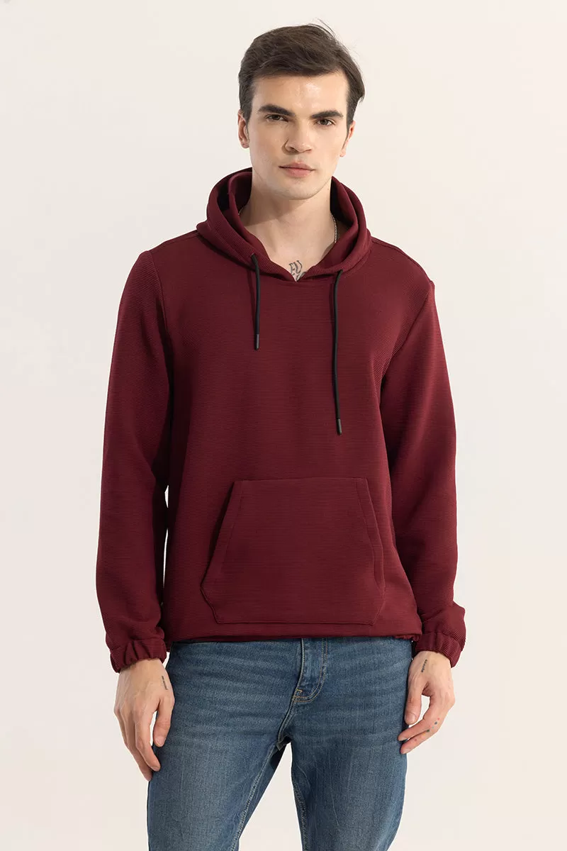 Supine Maroon Hoodie