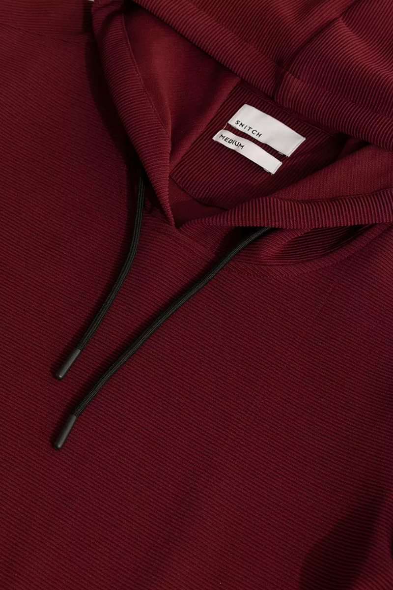 Supine Maroon Hoodie