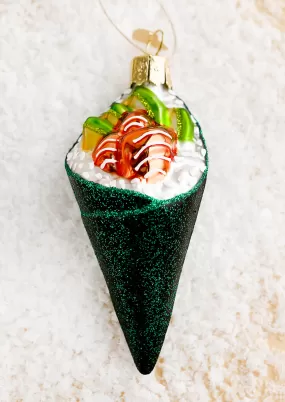 Sushi Hand Roll Ornament