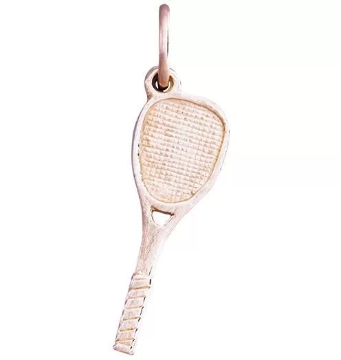 Tennis Racquet Mini Charm