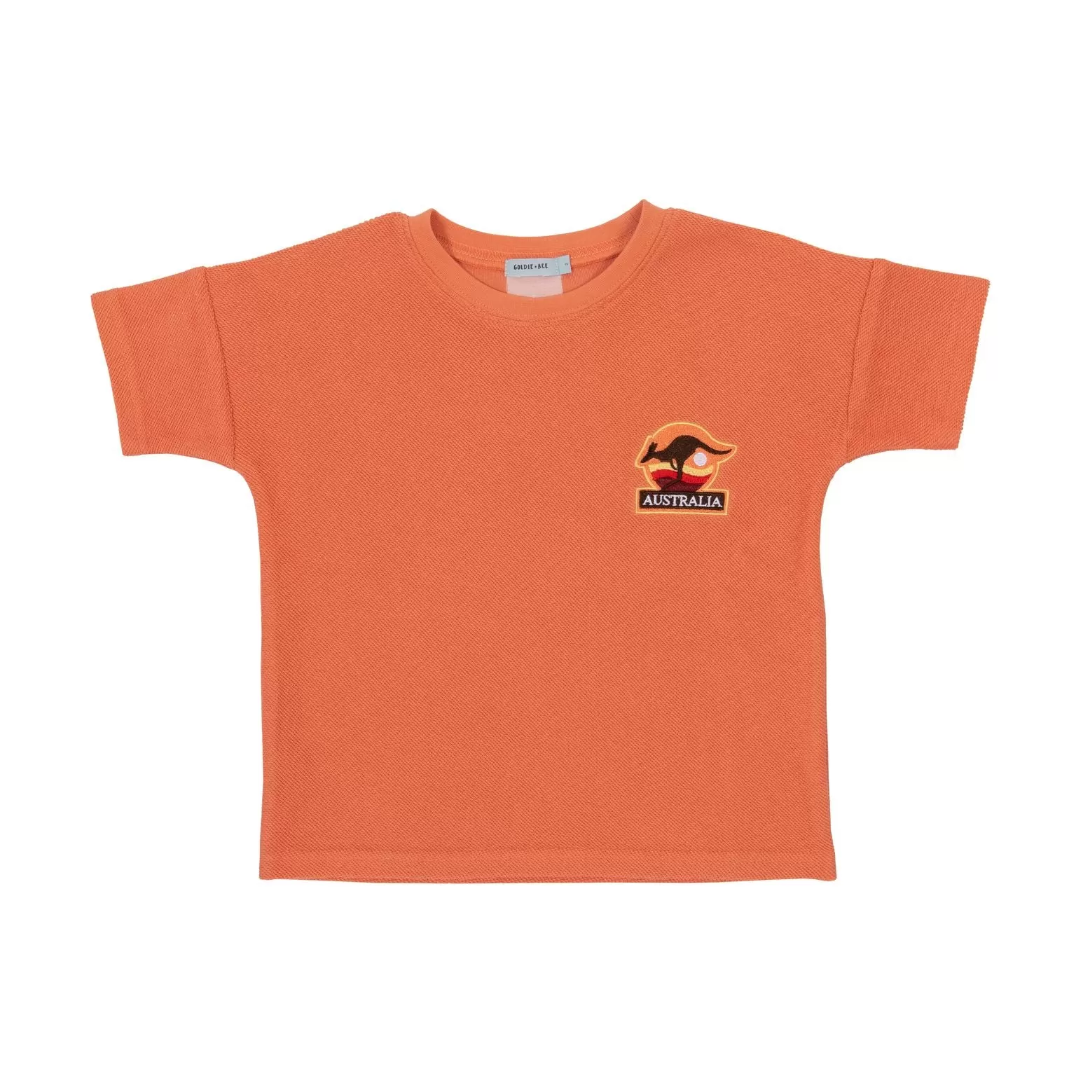 Terry Towelling Tee, Flamingo