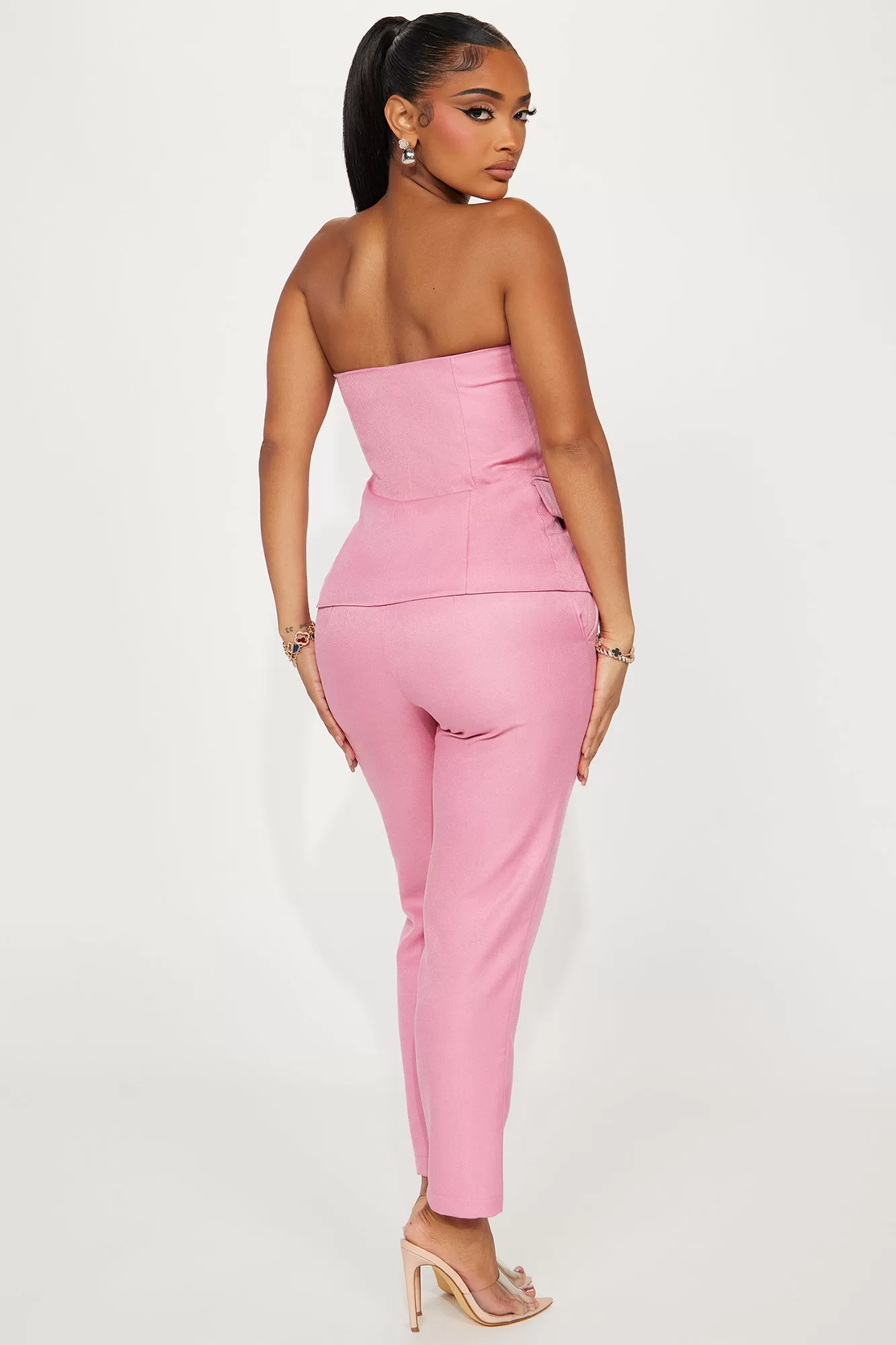 Tessa Pant Set - Pink