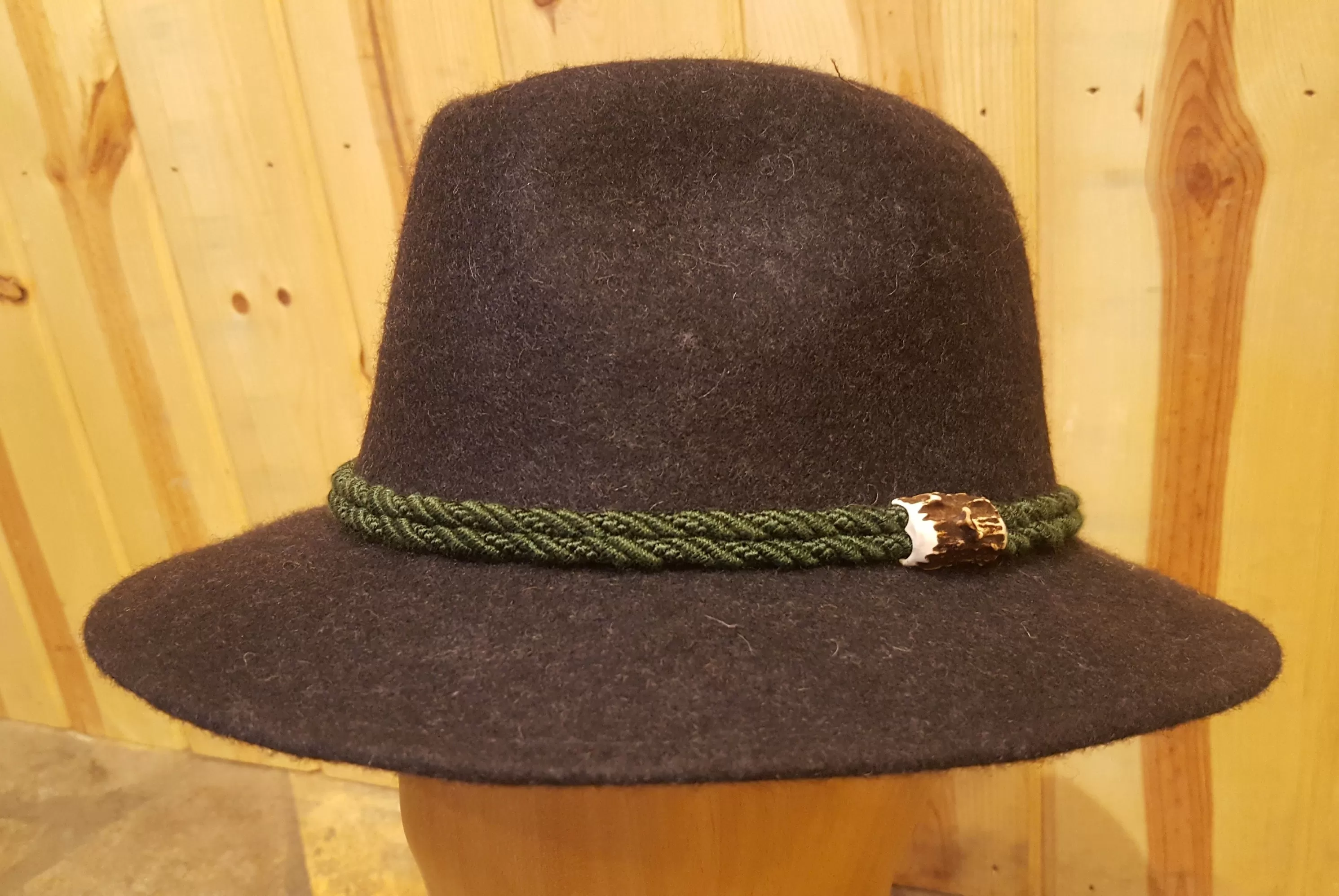 Trachten Hat with Coin, Edelweiss, Antler Piece or Antler Rosette