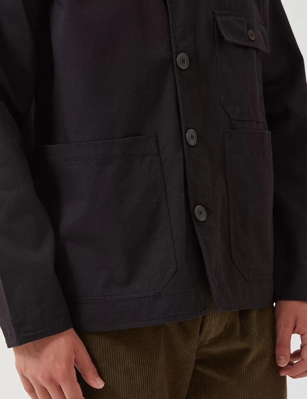 Universal Works Cabin Jacket - Black