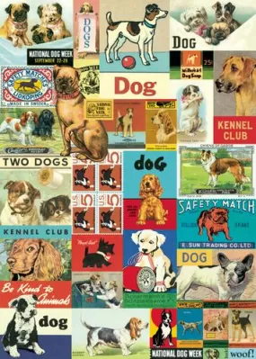  Vintage Dogs  Poster