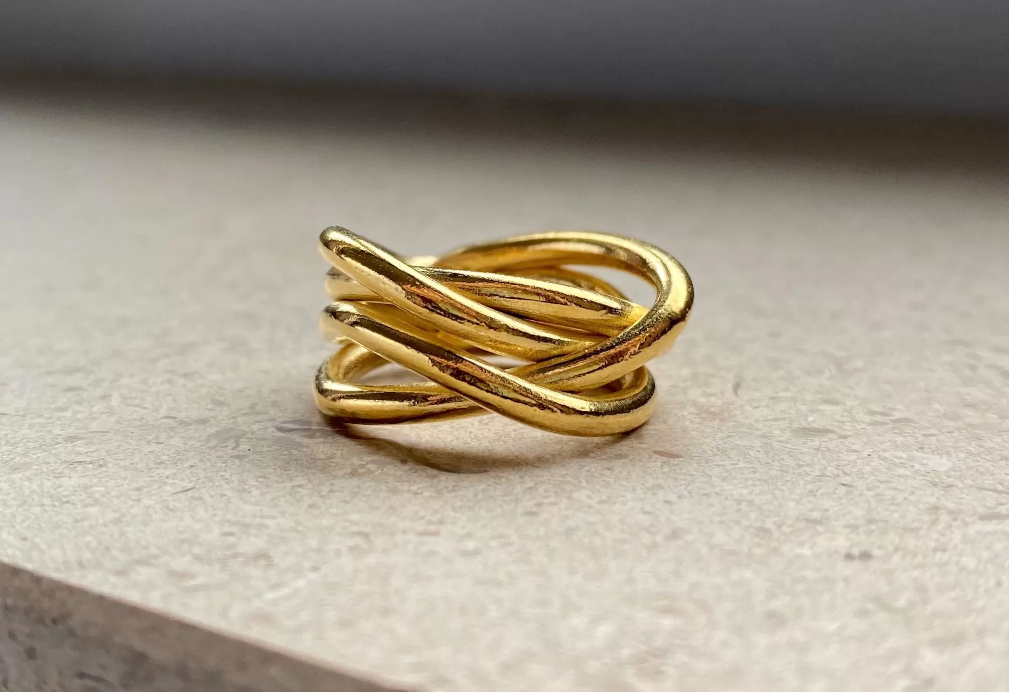 Wired Ring 18 karat gold