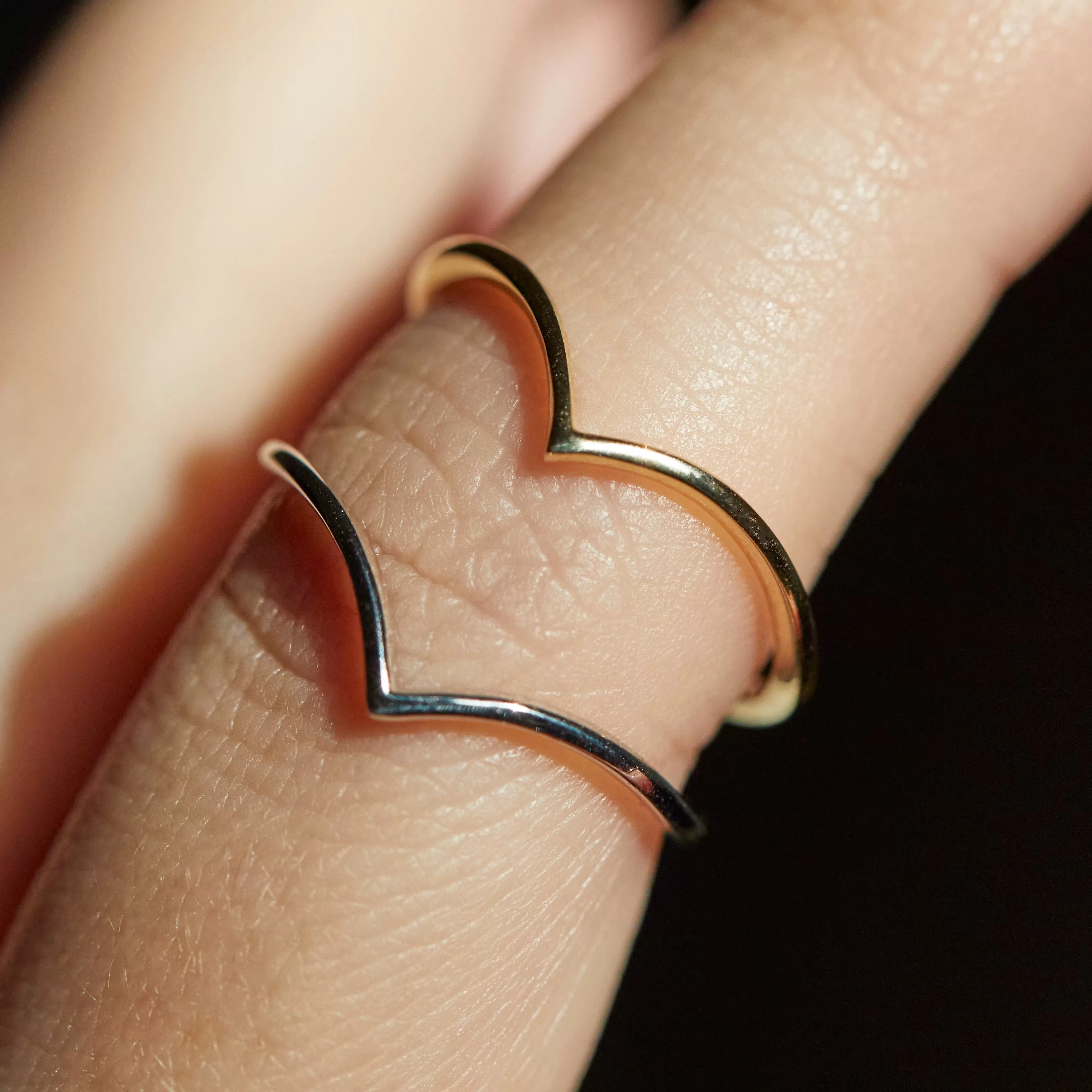 Wishbone Stacking Ring