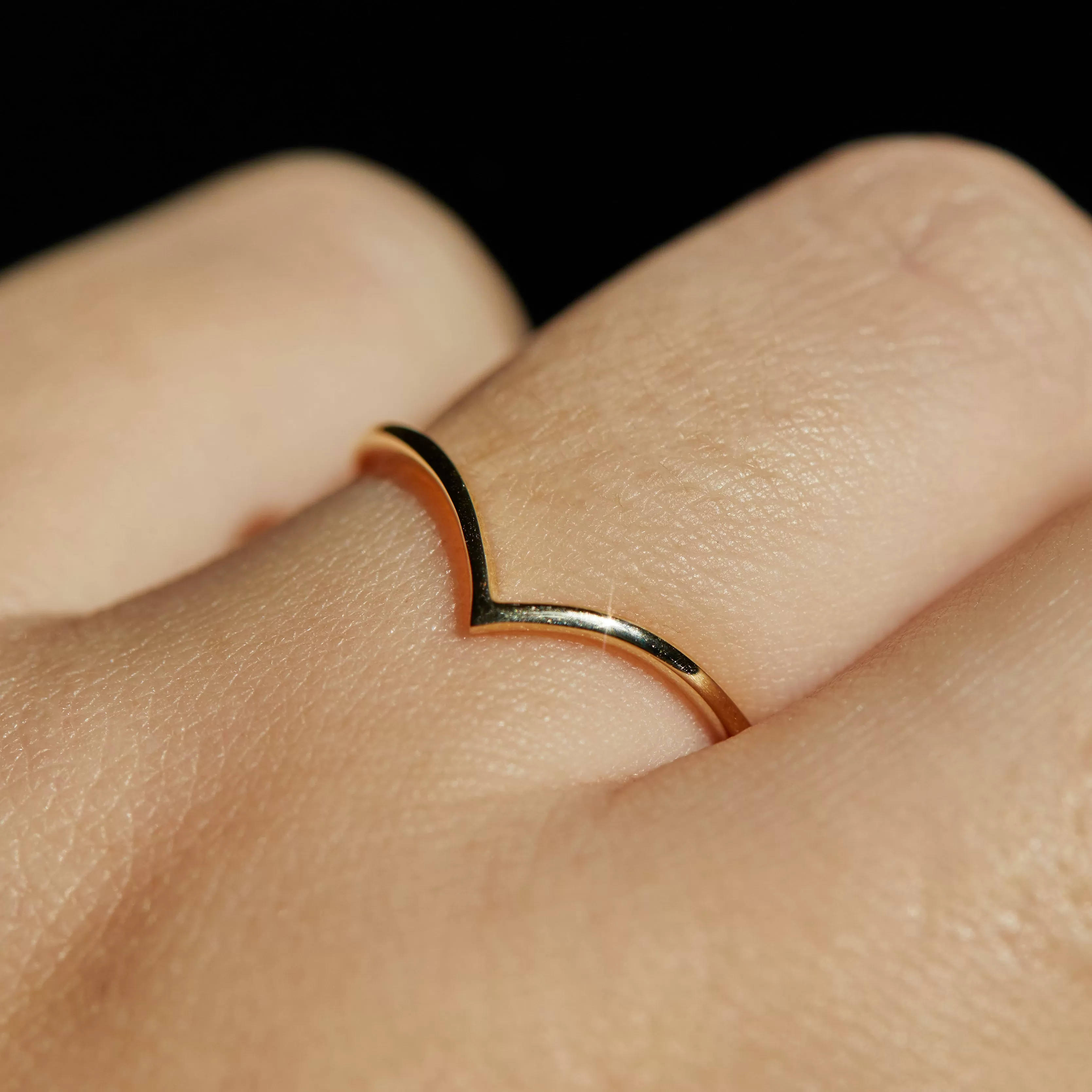 Wishbone Stacking Ring