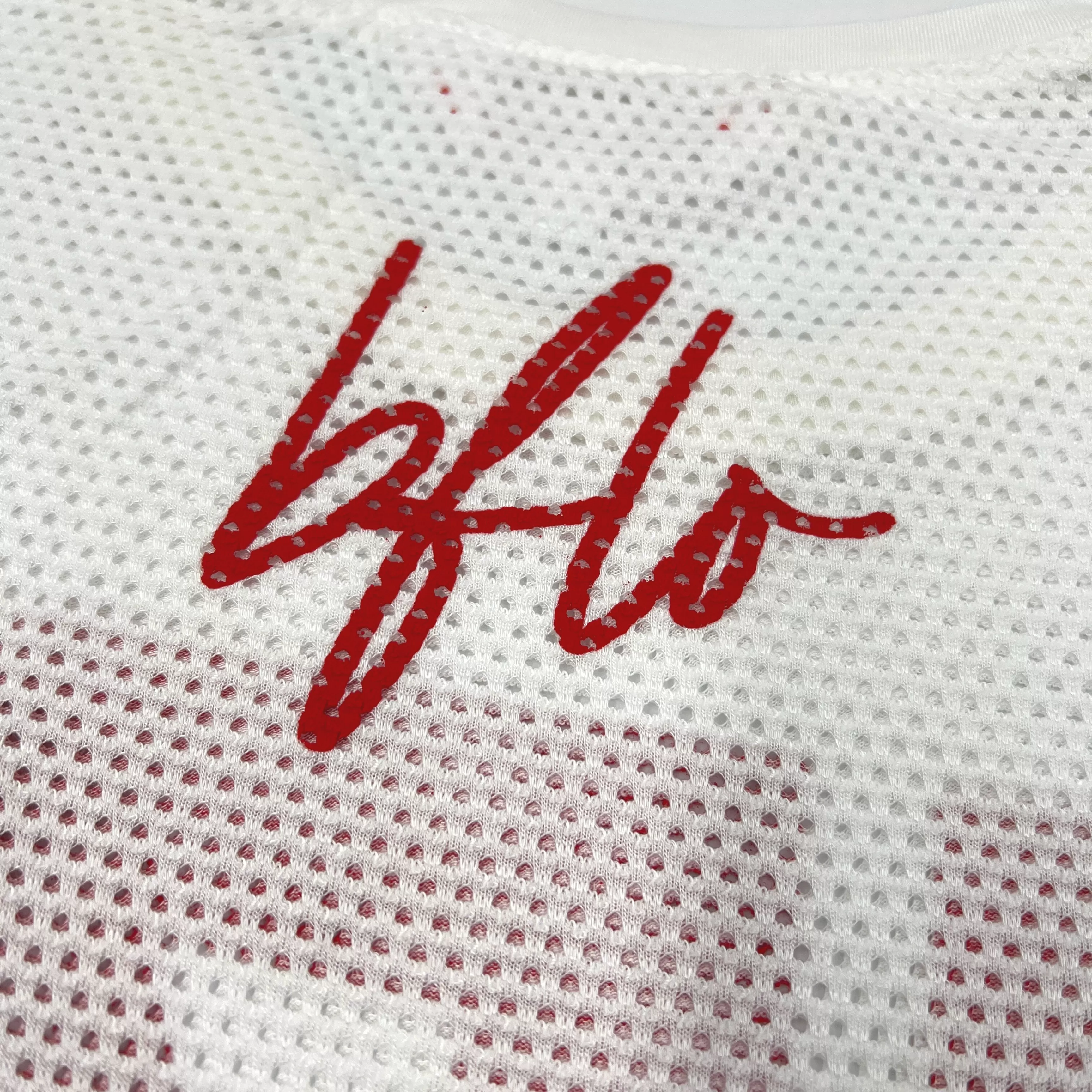 Women's BFLO #17 White Mesh Jersey